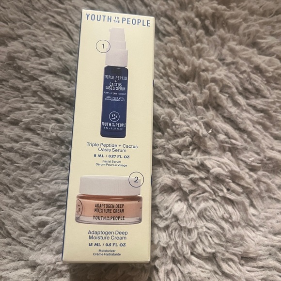 Youth To The People Triple Peptide + Cactus Oasis Serum set - Picture 1 of 4